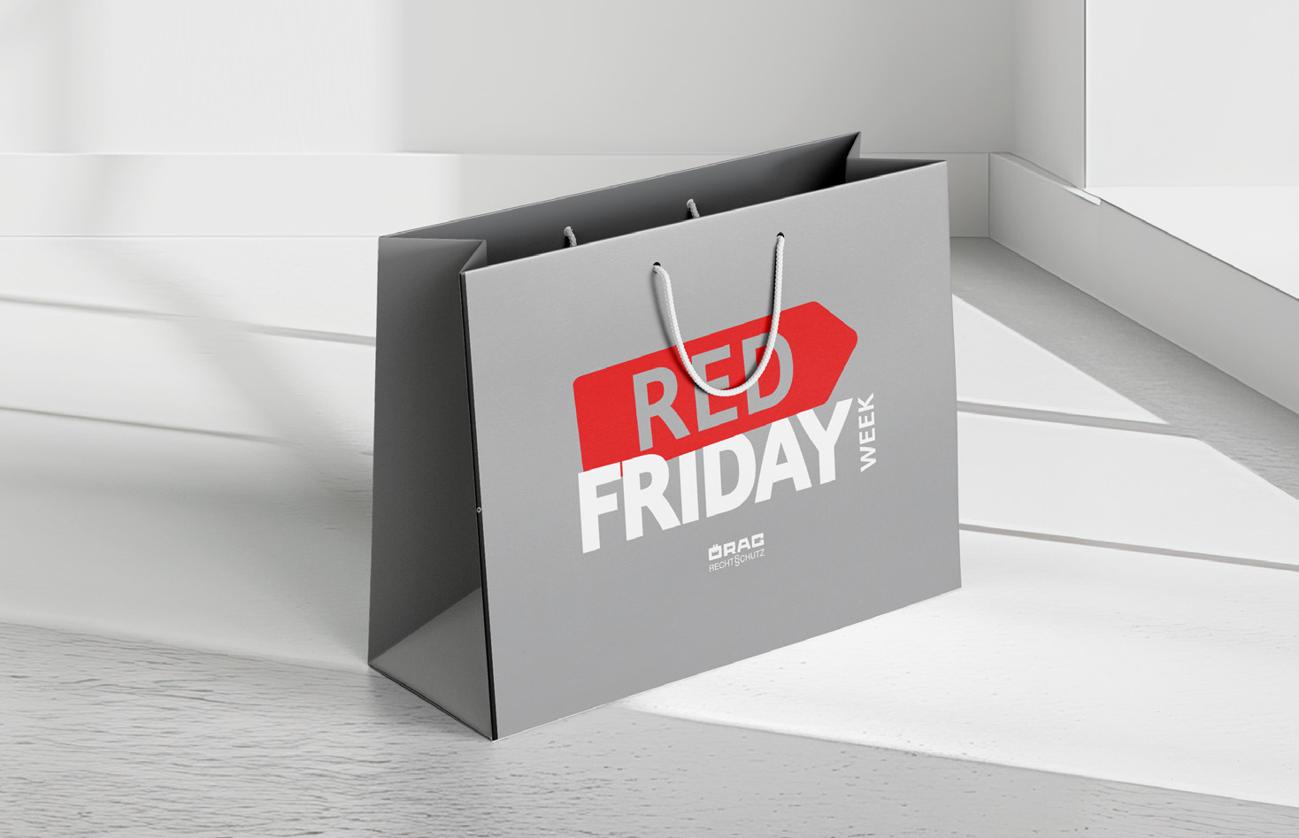 Red-Friday-Tragetasche