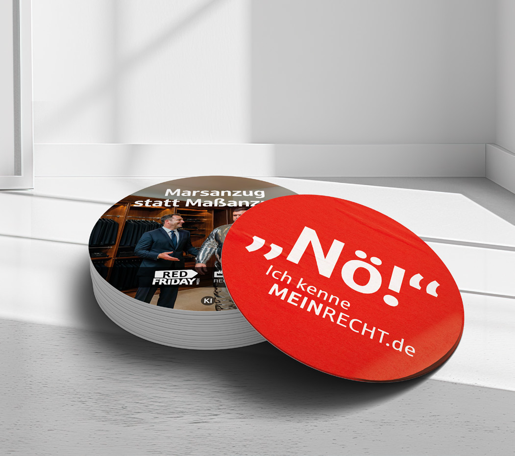 Runder Nö-Kampagnenartikel