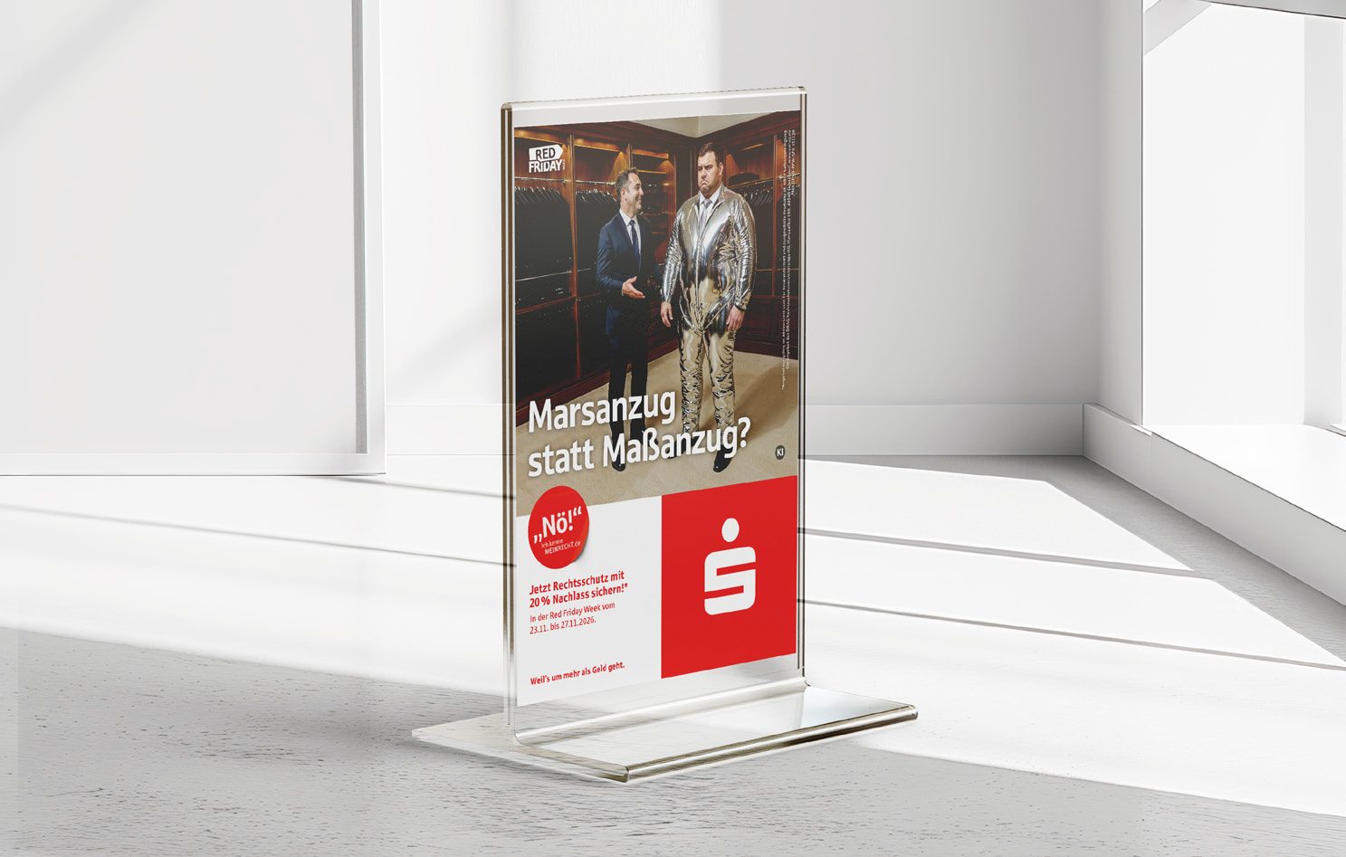 Kampagnendisplay für den Point of Sale